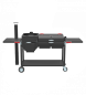 Preview: Utschak-Mangal mit Grilldeckel und Edelstahlrost - Comfort Lift Air "Iskander" 400